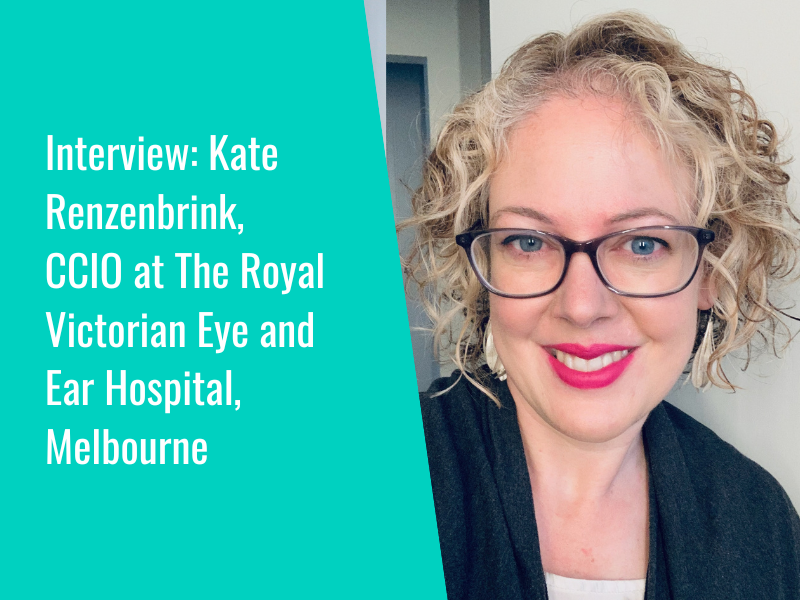 Intervista: Kate Rinzenbrink, Direttore delle informazioni e delle comunicazioni presso il Royal Victorian Eye and Ear Hospital, Melbourne